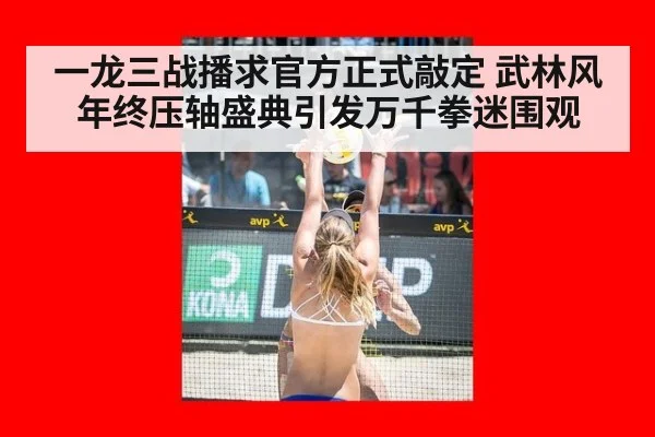 一龙三战播求官方正式敲定 武林风年终压轴盛典引发万千拳迷围观